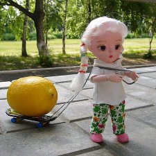 Лимонная логистика или как Маргарита везла лимон на летний флешмоб