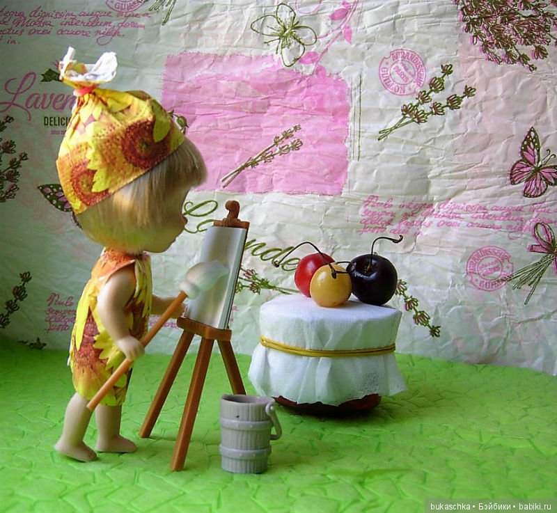 Машка-художница приехала — Куклы Маша и Медведь (Simba): Маша в кармашке