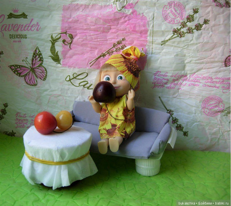 Машка-художница приехала — Куклы Маша и Медведь (Simba): Маша в кармашке