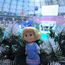 Машка на елке