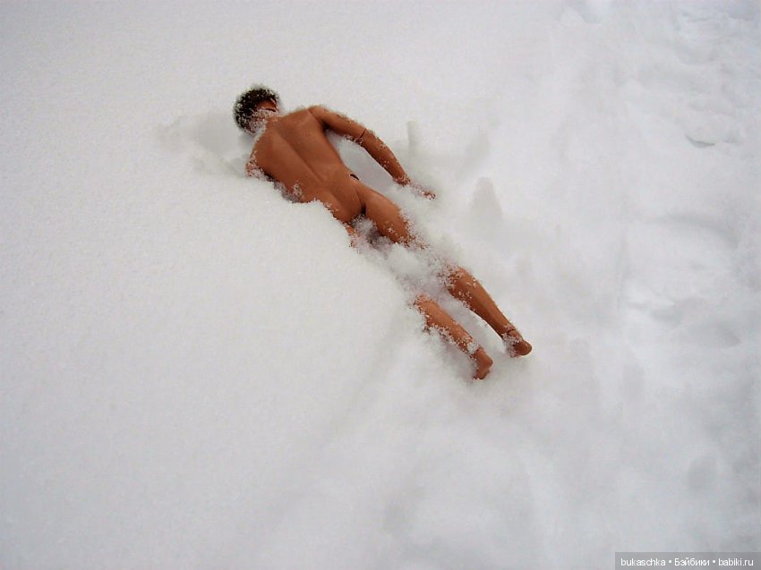 Зимние забавы: из бани в сугроб (фото 6)