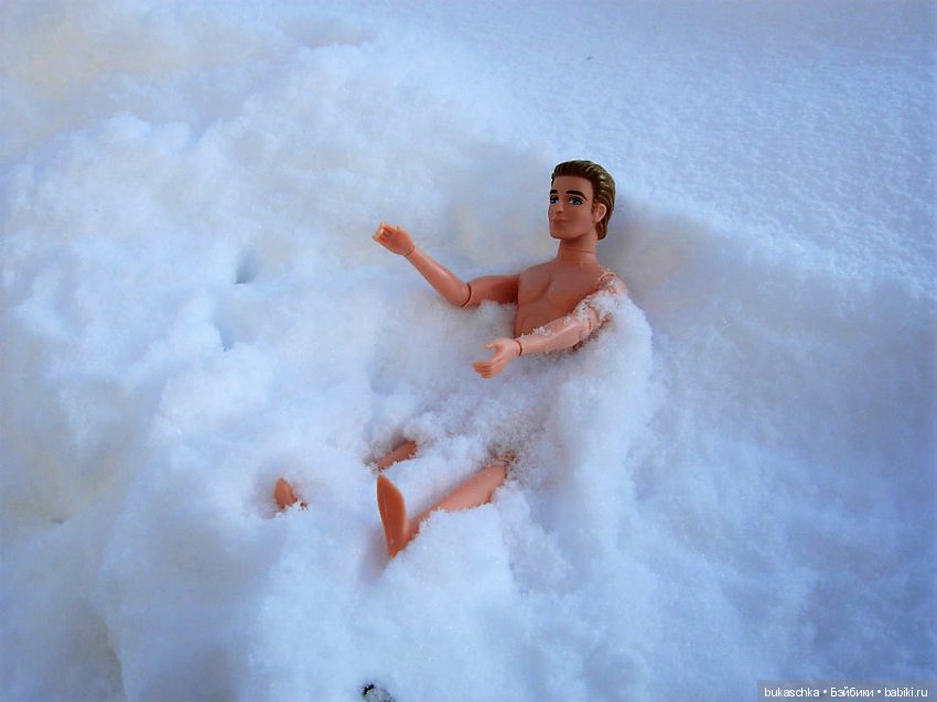 Зимние забавы: из бани в сугроб (фото 10)