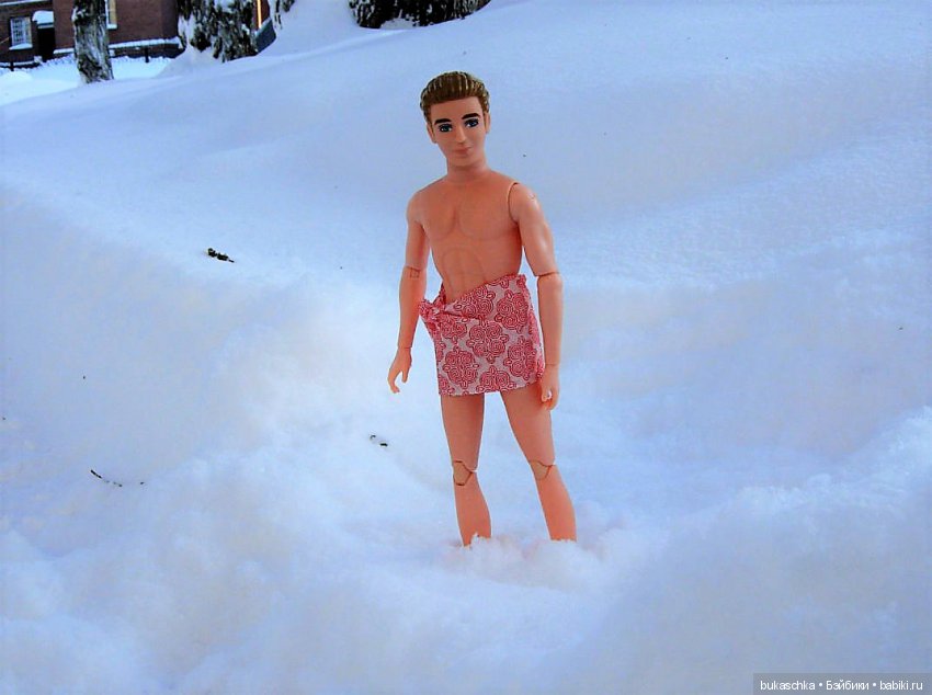 Зимние забавы: из бани в сугроб (фото 8)