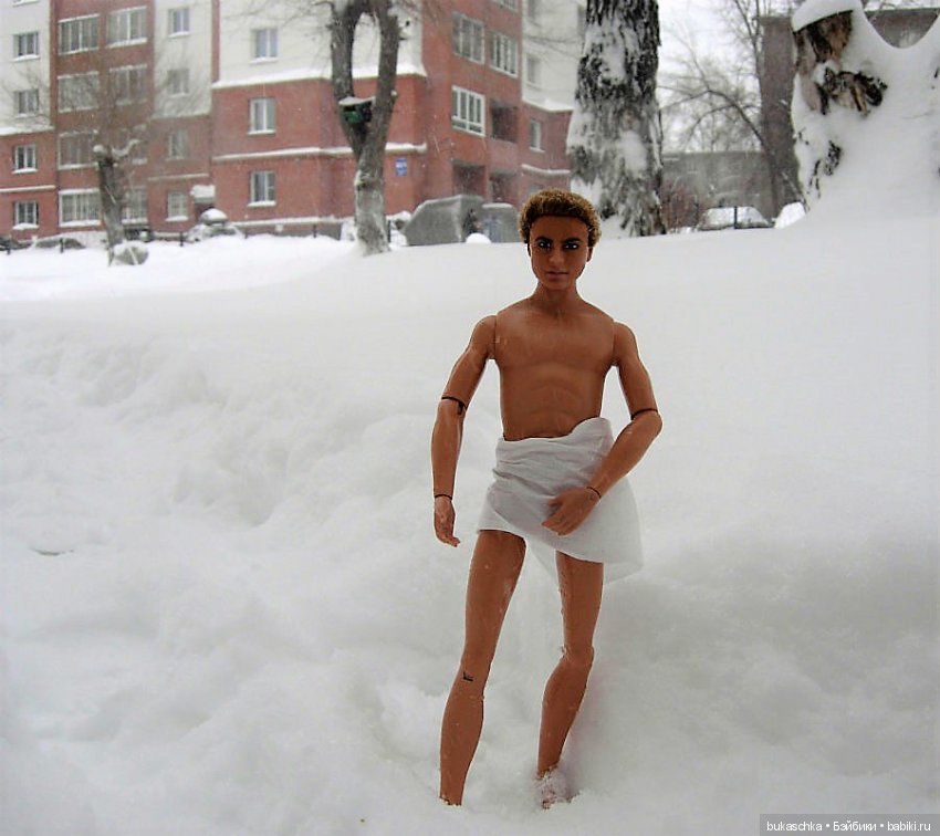 Зимние забавы: из бани в сугроб (фото 2)