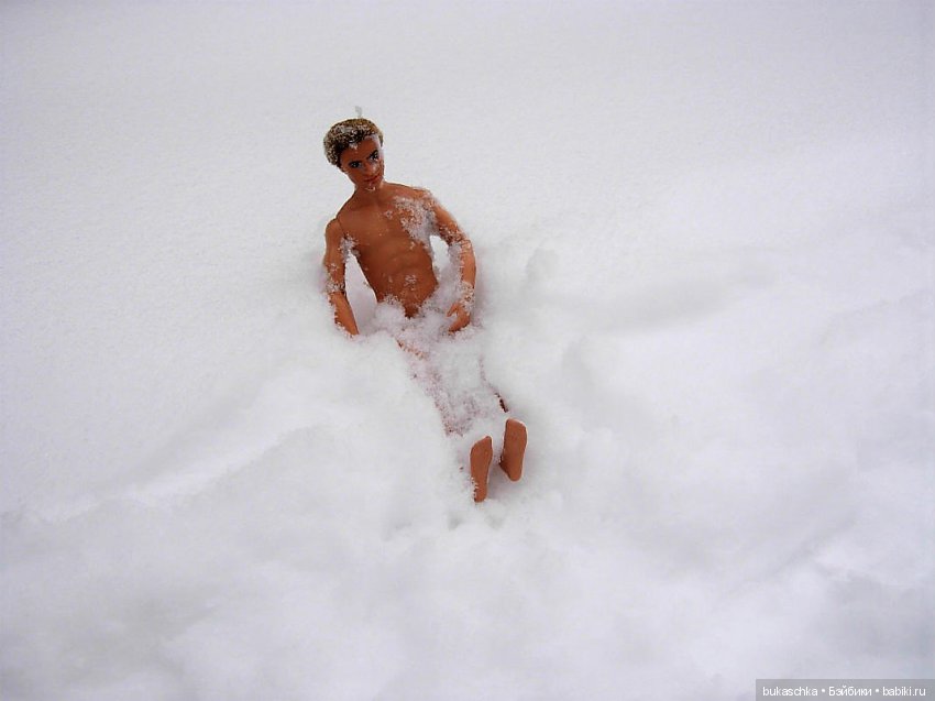 Зимние забавы: из бани в сугроб (фото 7)