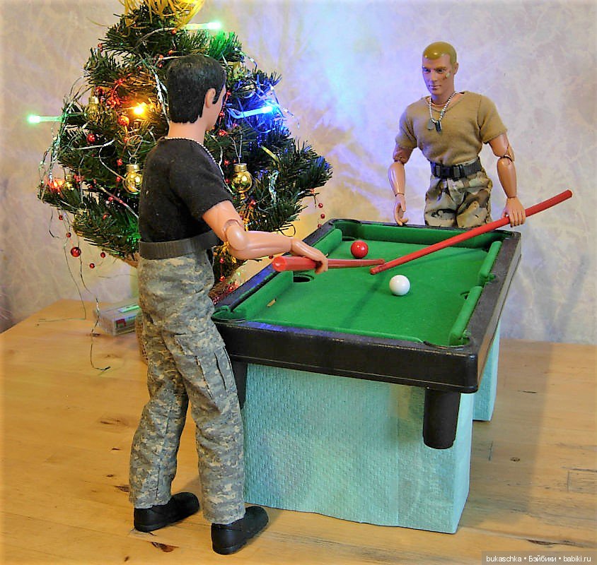 Новогодний бильярд — Коллекционные экшн (фото 5)