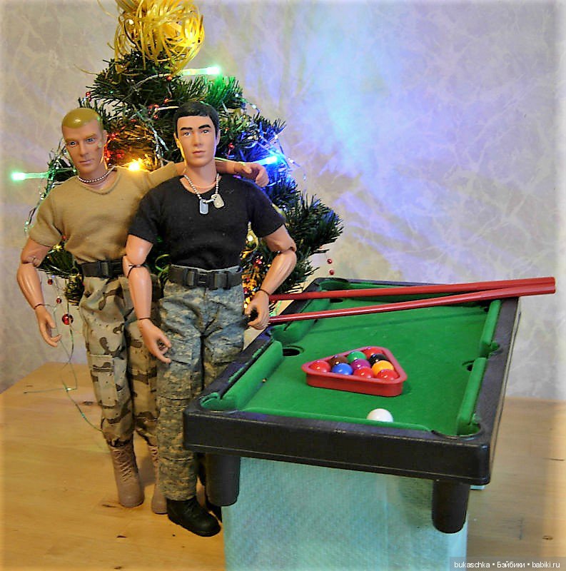 Новогодний бильярд — Коллекционные экшн (фото 7)