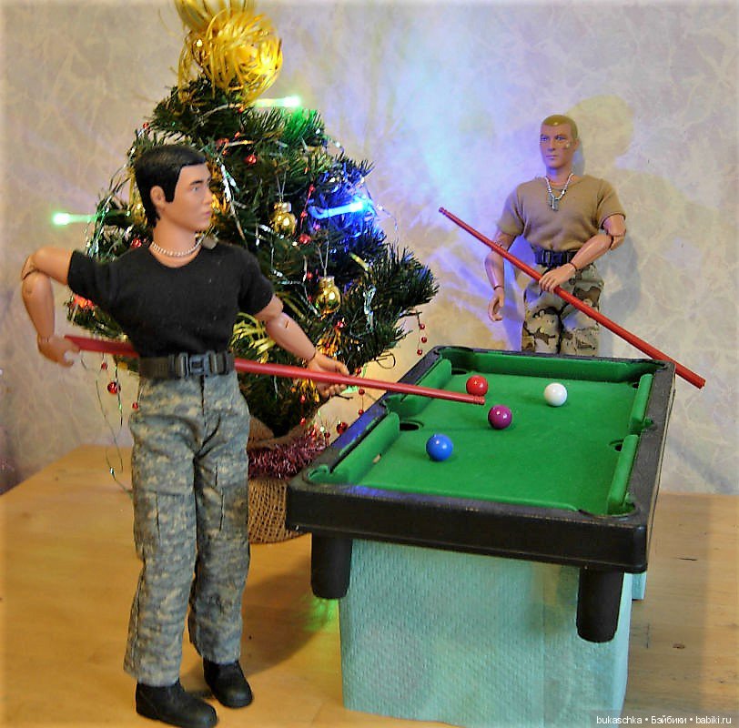 Новогодний бильярд — Коллекционные экшн (фото 4)