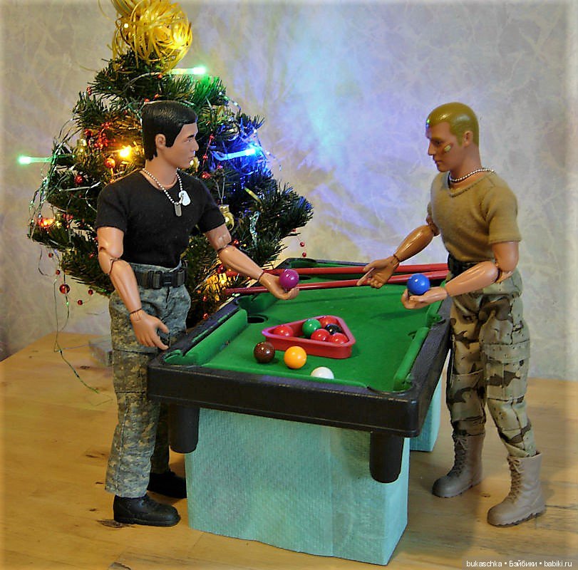 Новогодний бильярд — Коллекционные экшн (фото 6)