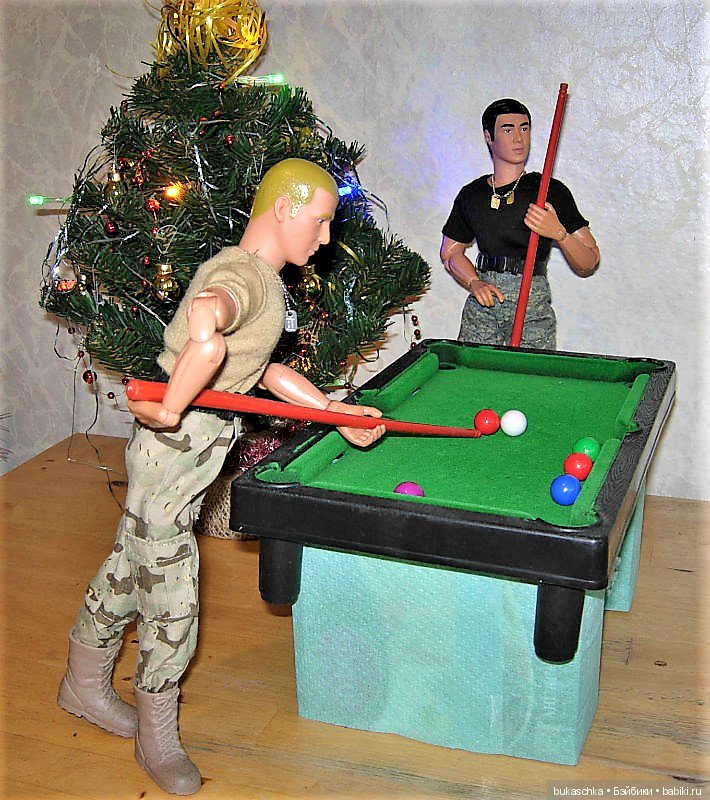 Новогодний бильярд — Коллекционные экшн (фото 3)