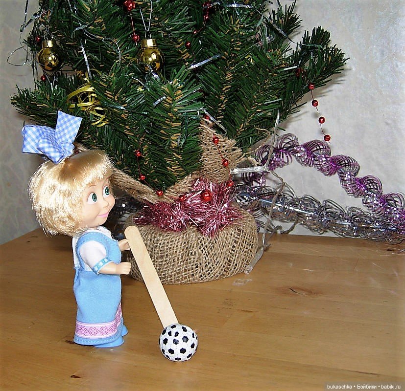 Как Машка шары катала — Куклы Маша и Медведь (Simba): Маша в кармашке