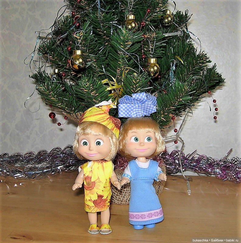 Как Машка шары катала — Куклы Маша и Медведь (Simba): Маша в кармашке