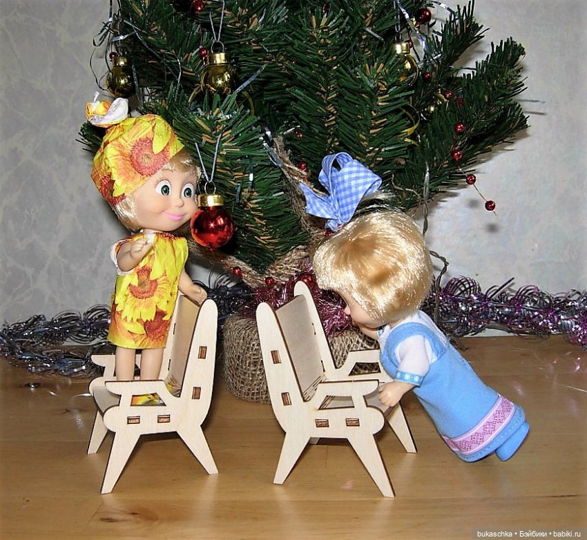 Как Машка шары катала — Куклы Маша и Медведь (Simba): Маша в кармашке (фото 2)