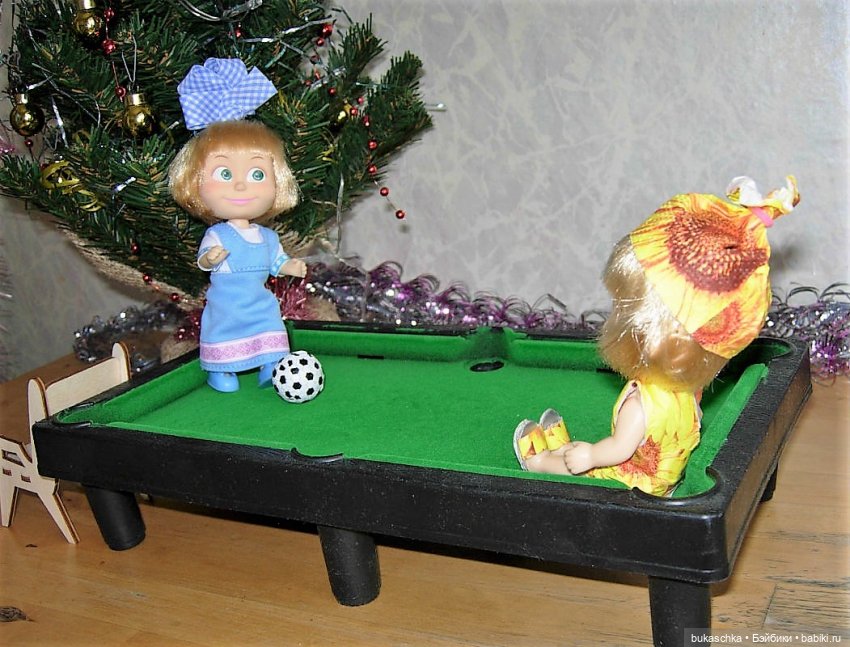 Как Машка шары катала — Куклы Маша и Медведь (Simba): Маша в кармашке (фото 8)