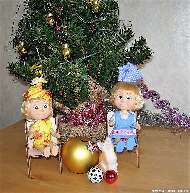 Как Машка шары катала — Куклы Маша и Медведь (Simba): Маша в кармашке