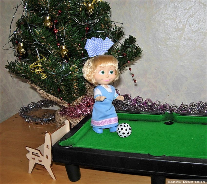 Как Машка шары катала — Куклы Маша и Медведь (Simba): Маша в кармашке (фото 7)