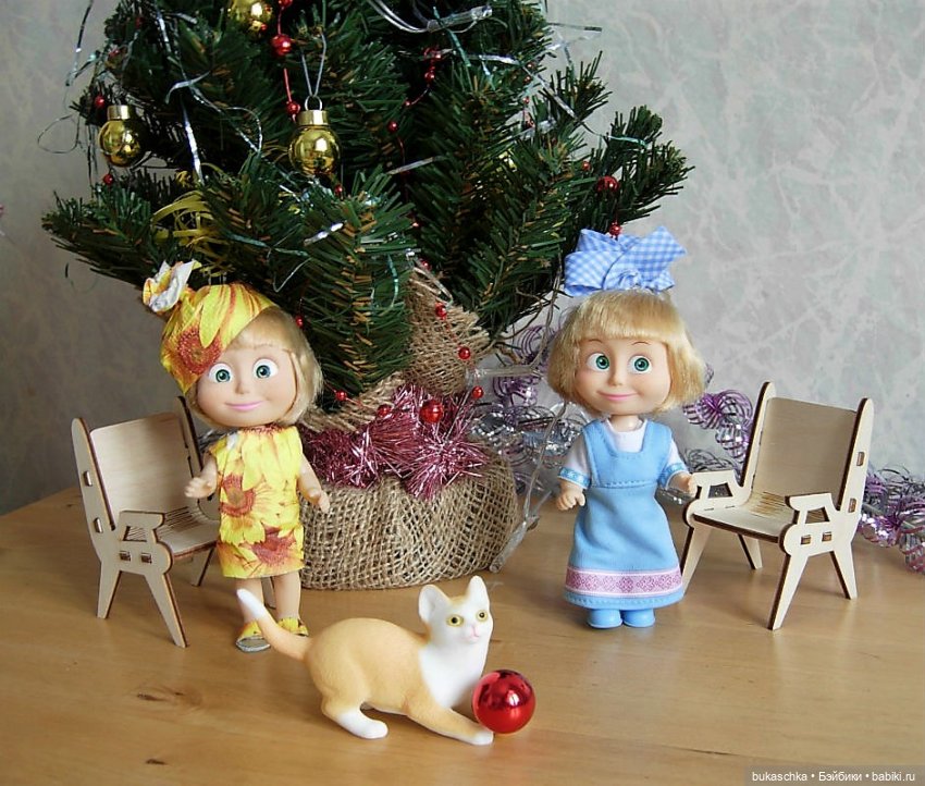 Как Машка шары катала — Куклы Маша и Медведь (Simba): Маша в кармашке (фото 10)