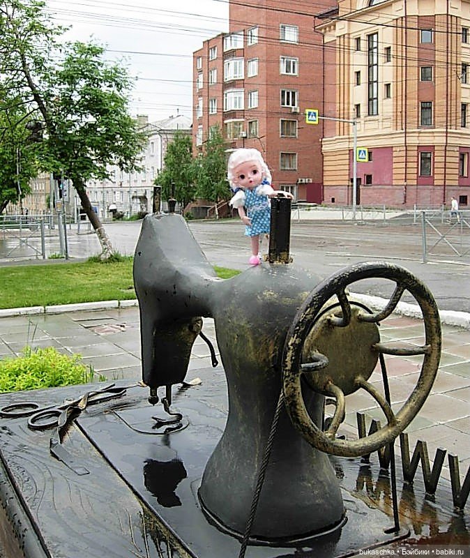 День швейной машинки — Куклы Baboliy (Баболи (фото 5)