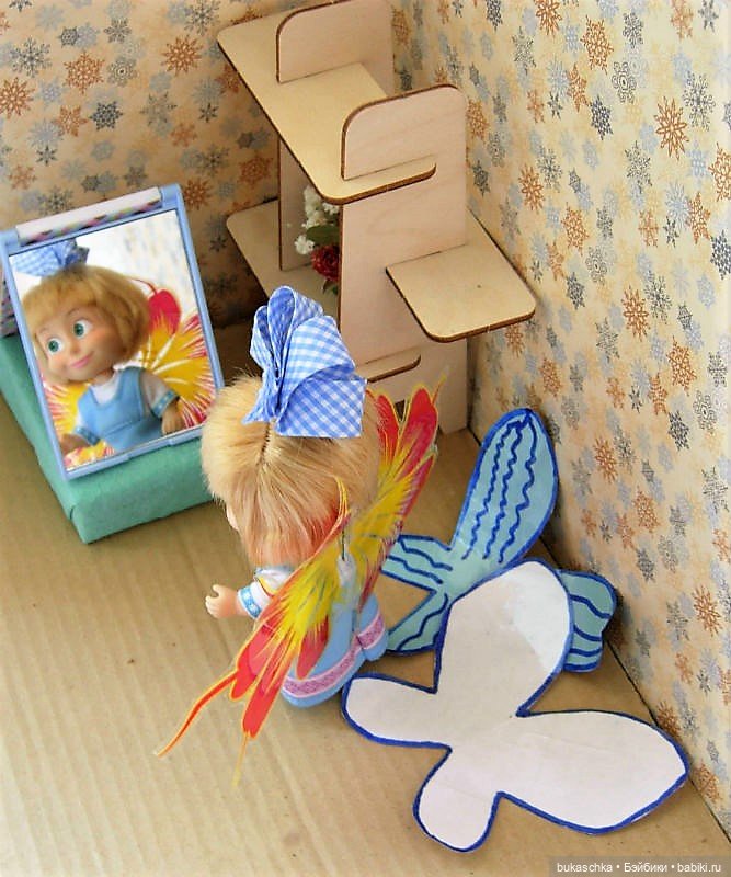 Как Машка фейные крылышки на праздник выбирала