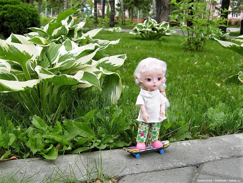 Катаемся на скейте — Куклы Baboliy (Баболи (фото 10)