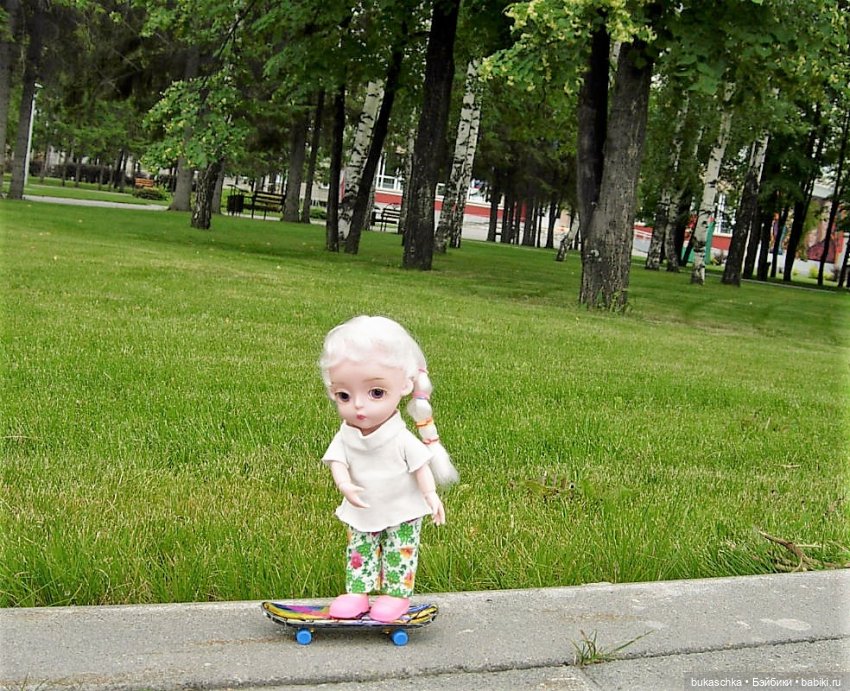 Катаемся на скейте — Куклы Baboliy (Баболи (фото 6)
