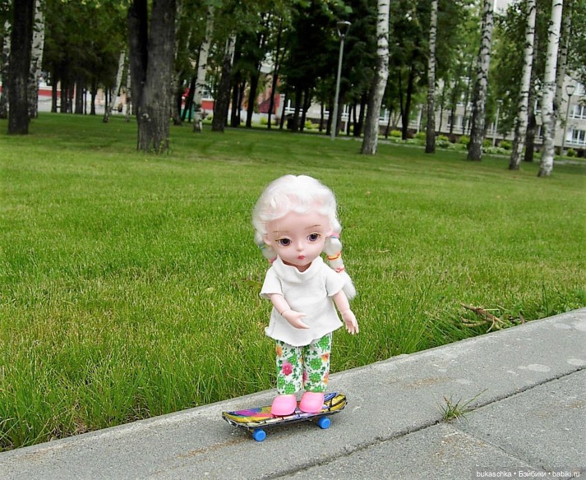 Катаемся на скейте — Куклы Baboliy (Баболи (фото 2)