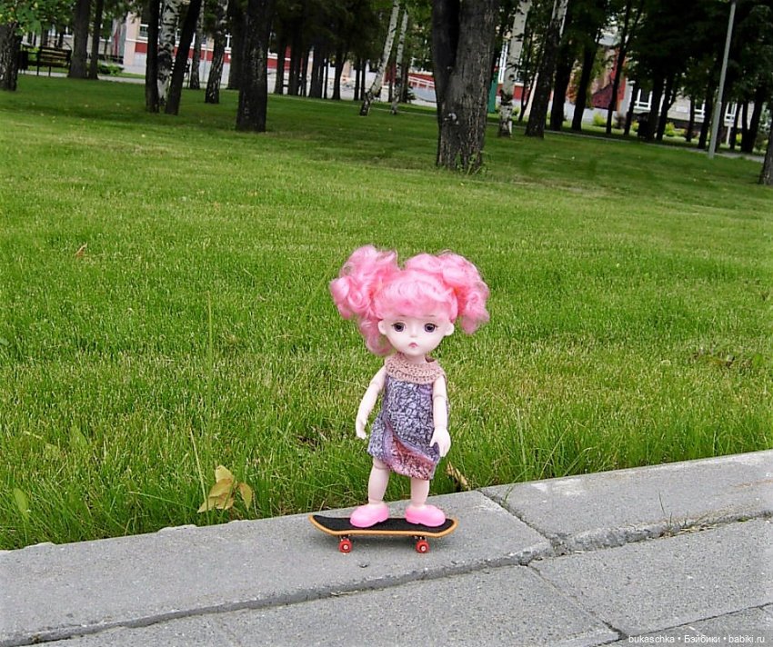 Катаемся на скейте — Куклы Baboliy (Баболи (фото 5)