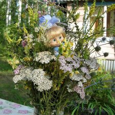 Машка на отдыхе. Зайка моя