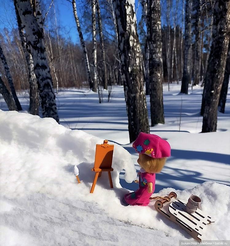 Зимний пленэр — Куклы Baboliy (Баболи
