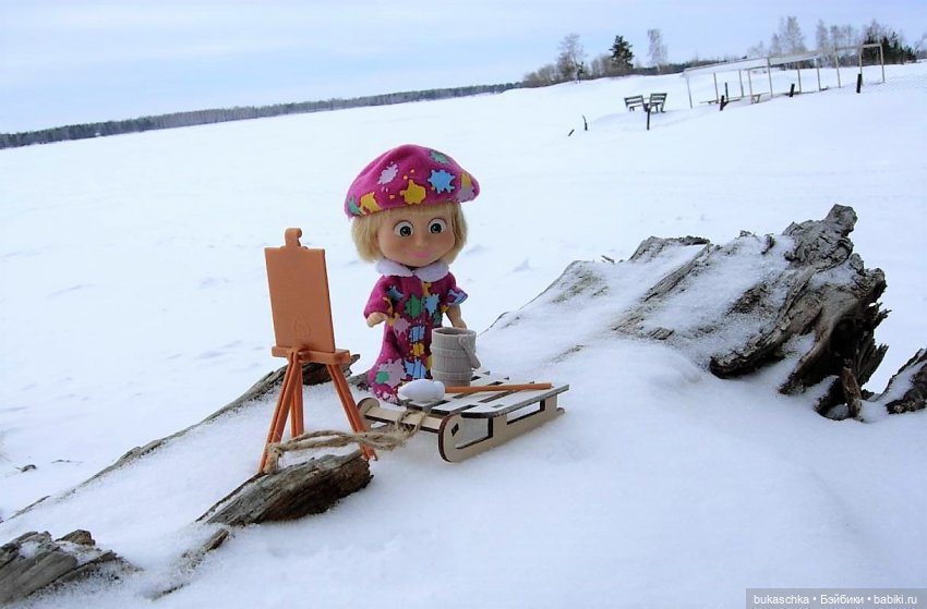 Зимний пленэр — Куклы Baboliy (Баболи