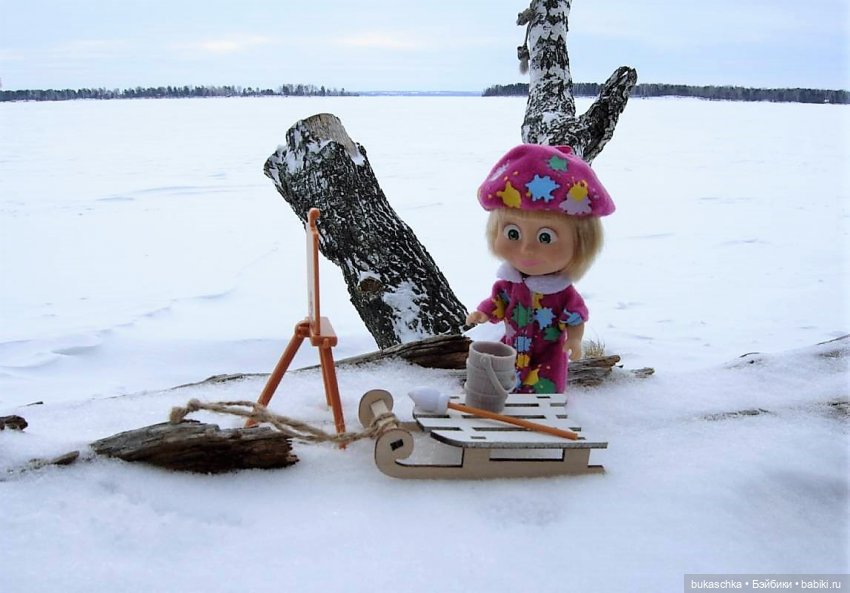 Зимний пленэр — Куклы Baboliy (Баболи (фото 10)