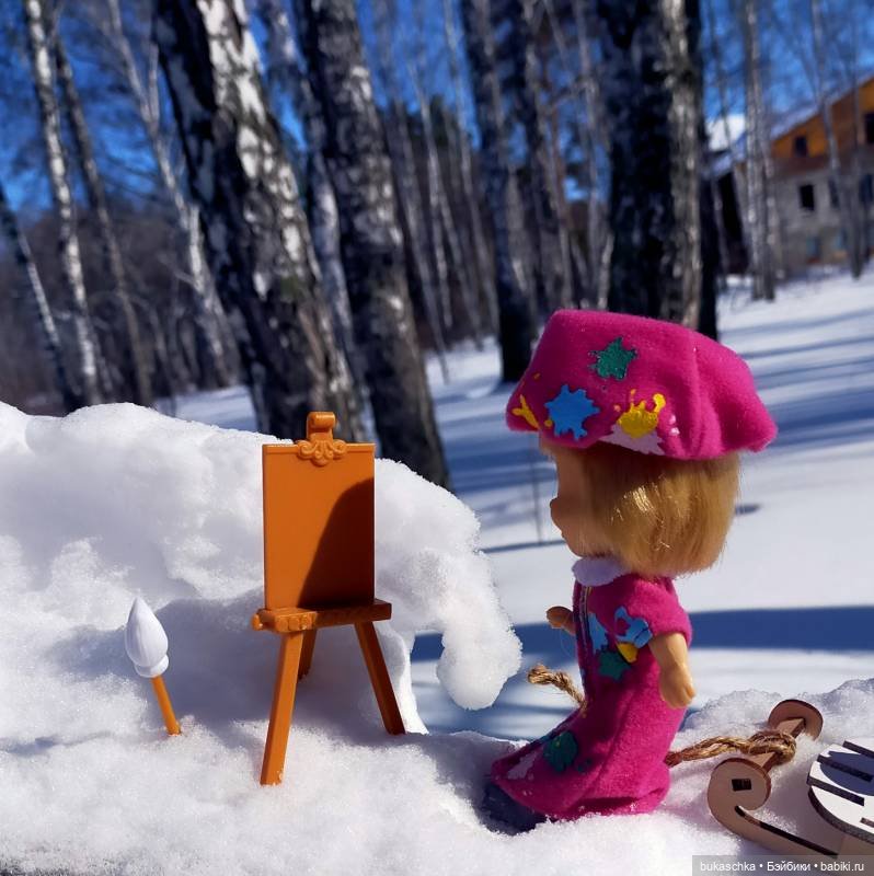 Зимний пленэр — Куклы Baboliy (Баболи
