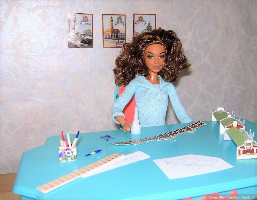 "А вы ноктюрн сыграть могли бы на флейте водосточных труб?" (Мисс Барби 2021) (фото 7)