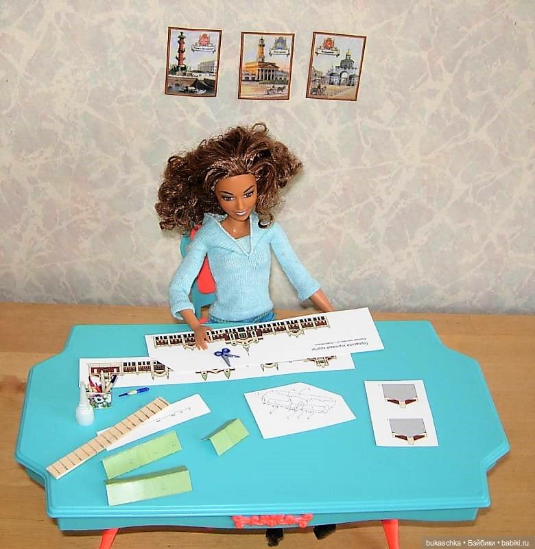 "А вы ноктюрн сыграть могли бы на флейте водосточных труб?" (Мисс Барби 2021) (фото 3)