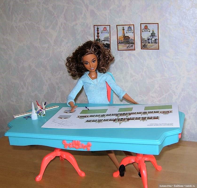 "А вы ноктюрн сыграть могли бы на флейте водосточных труб?" (Мисс Барби 2021) (фото 2)