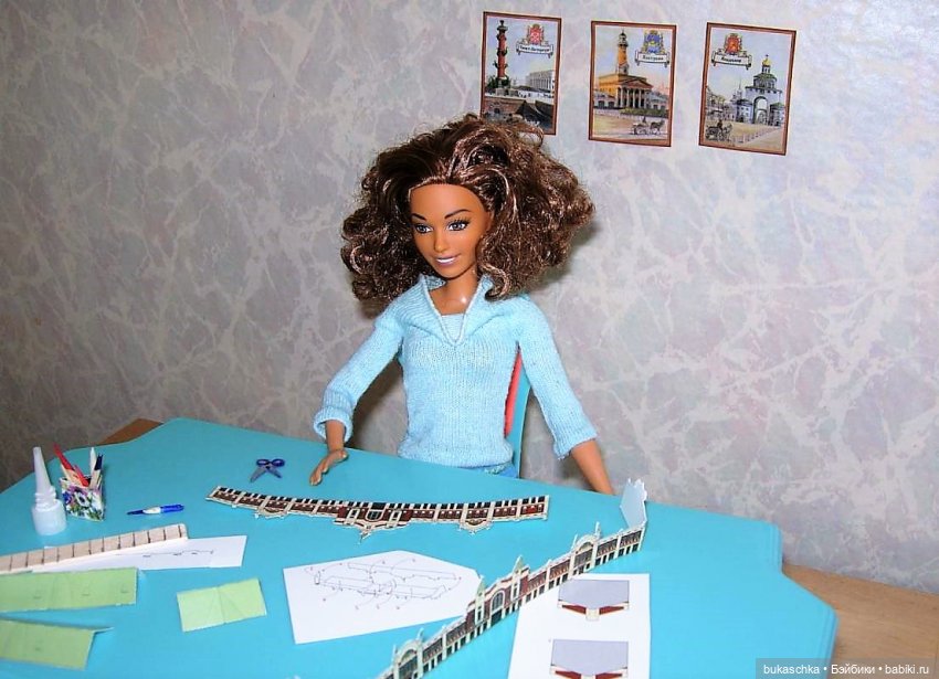 "А вы ноктюрн сыграть могли бы на флейте водосточных труб?" (Мисс Барби 2021) (фото 5)