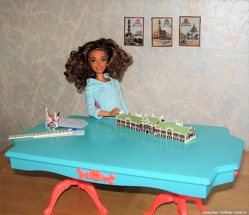 "А вы ноктюрн сыграть могли бы на флейте водосточных труб?" (Мисс Барби 2021) (фото 9)