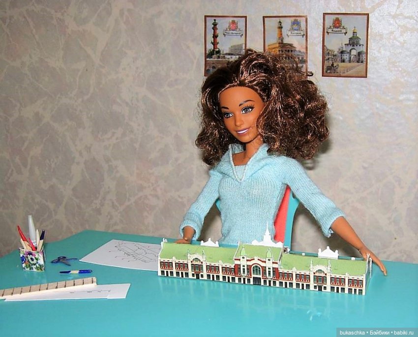 "А вы ноктюрн сыграть могли бы на флейте водосточных труб?" (Мисс Барби 2021) (фото 8)