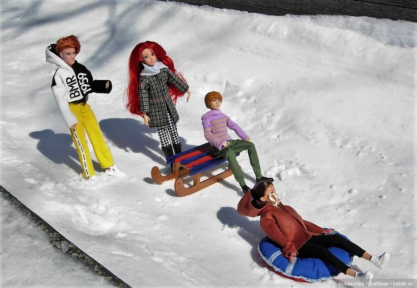 На волне. Любишь кататься - люби и саночки возить