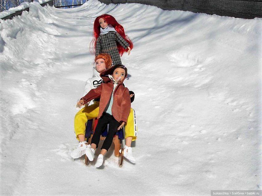 На волне. Любишь кататься - люби и саночки возить