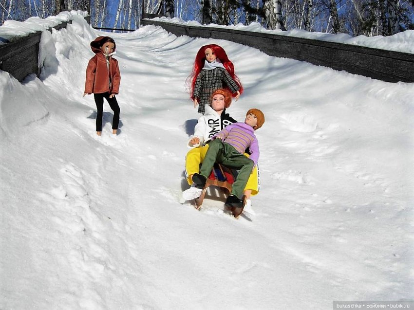 На волне. Любишь кататься - люби и саночки возить