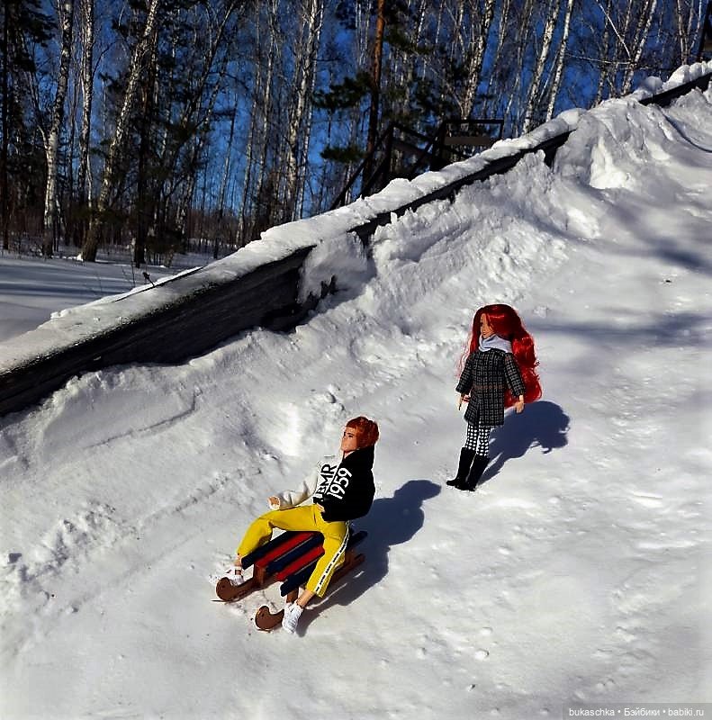 На волне. Любишь кататься - люби и саночки возить