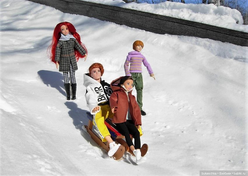 На волне. Любишь кататься - люби и саночки возить