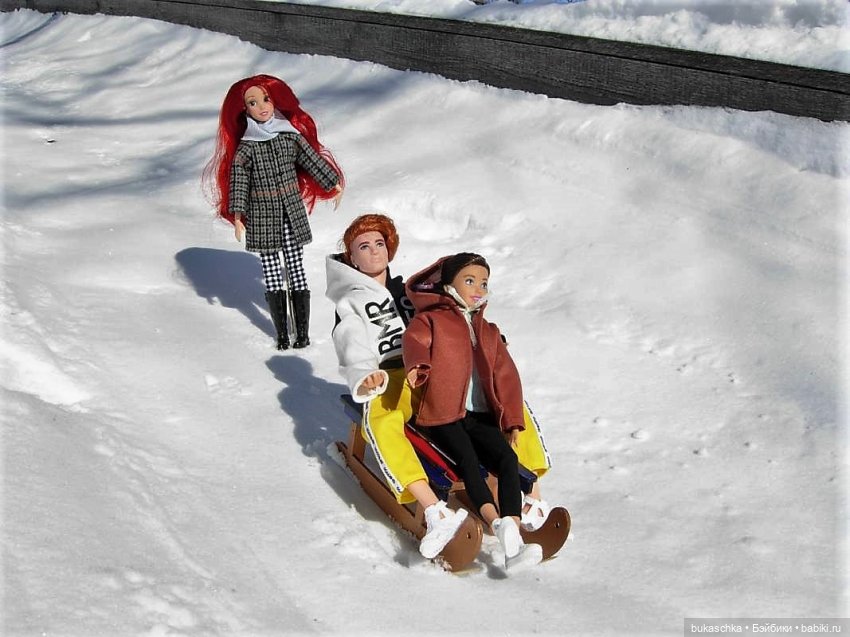 На волне. Любишь кататься - люби и саночки возить