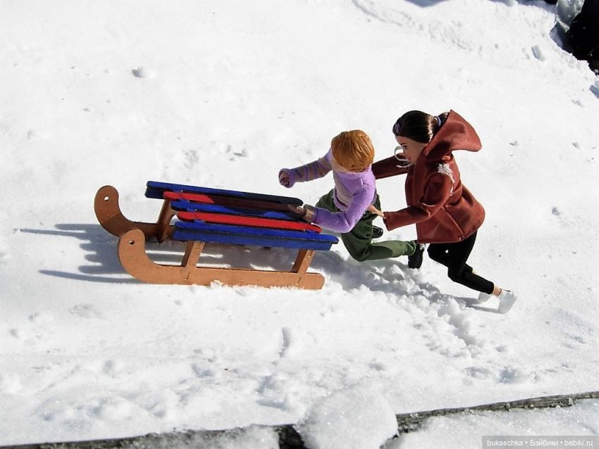 На волне. Любишь кататься - люби и саночки возить