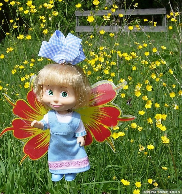 День феи — Куклы Маша и Медведь (Simba): Маша в кармашке (фото 6)