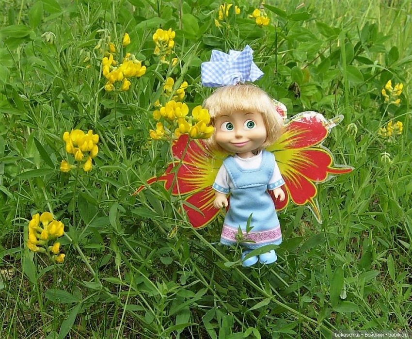 День феи — Куклы Маша и Медведь (Simba): Маша в кармашке (фото 3)