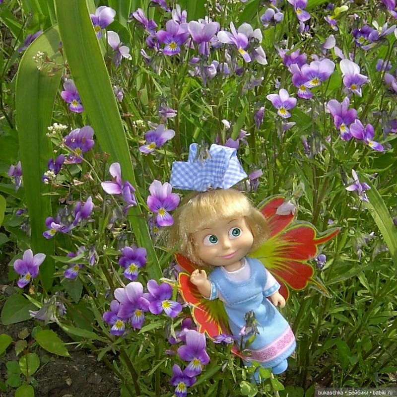 День феи — Куклы Маша и Медведь (Simba): Маша в кармашке (фото 7)