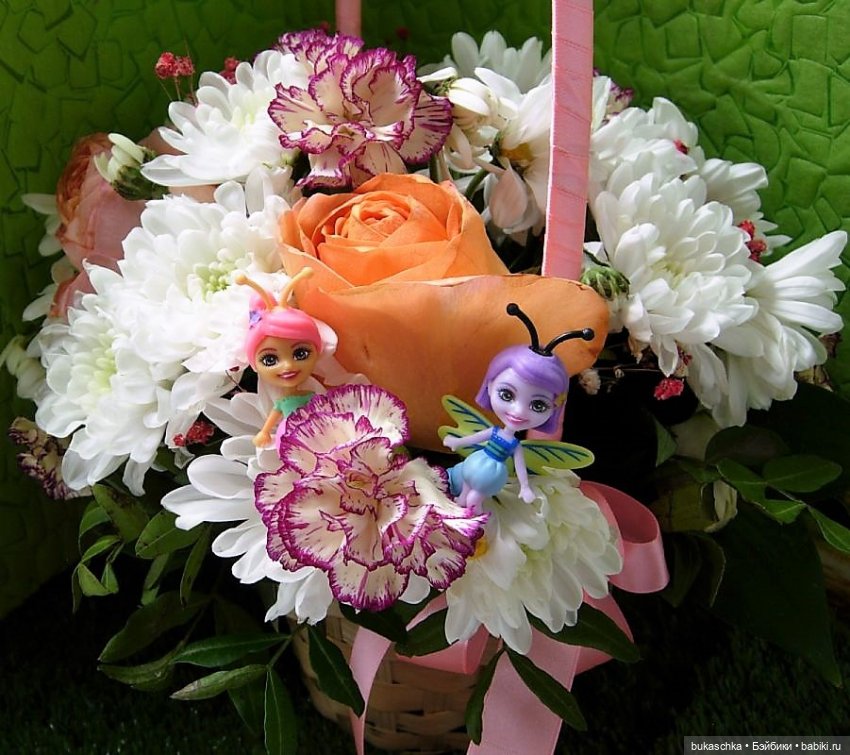 Букашки в цветочной корзинке (фото 4)