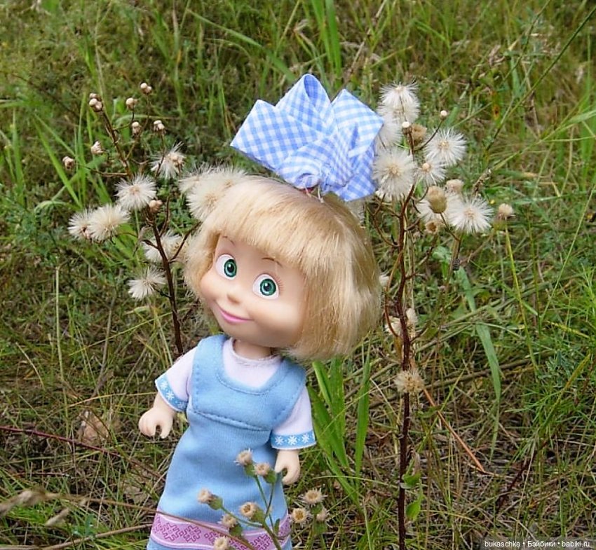 Cafe Paris — Куклы Маша и Медведь (Simba): Маша в кармашке (фото 6)